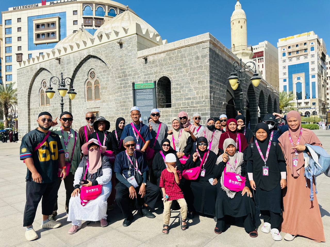 Jemaah Hafiz Travel merancang perbelanjaan perjalanan